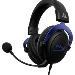 HyperX Cloud HHSC2-FA-BL/N Wired Over-the-Head Stereo Gaming Headset, Black/Blue
