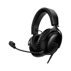 HyperX Cloud III Noise Canceling Over-the-Ear Stereo Gaming Headset, USB/3.5mm, Black (727A8AA)