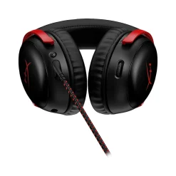 HyperX Cloud III Noise Canceling Stereo Gaming Headset, USB, 3.5mm, Black/Red (727A9AA)