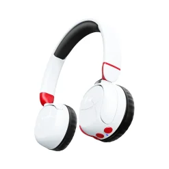 HyperX Cloud Mini Wireless Active Noise Canceling Bluetooth Gaming On Ear Headset, Chromebook Certified, White (7G8F2AA)