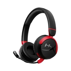 HyperX Cloud Mini Wireless Active Noise Canceling Bluetooth Gaming On Ear Headset, Chromebook Certified, Black (7G8F1AA)