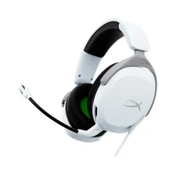 HyperX CloudX Stinger 2 Core Noise Canceling Gaming Headset, 3.5mm, White (6H9B7AA)