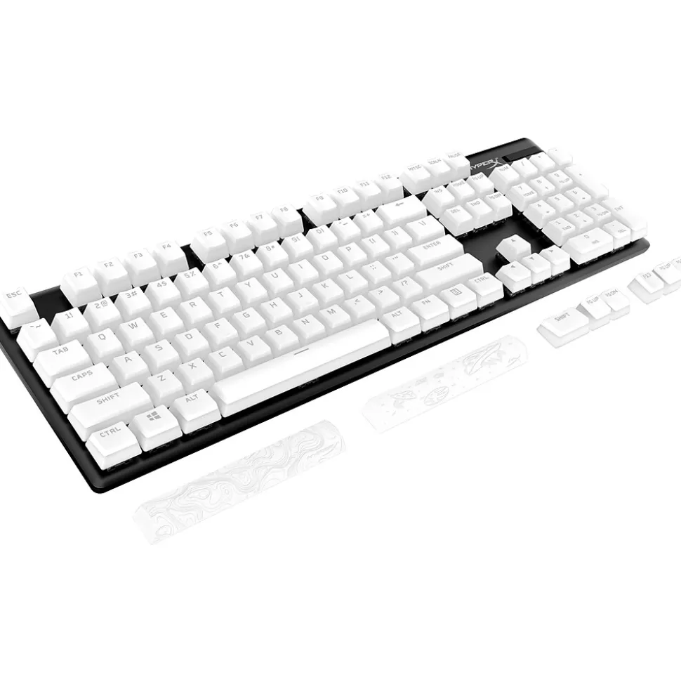 HyperX Pudding Keycaps 2 Full Key Set, White (7G8K2AA)