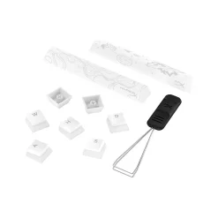 HyperX Pudding Keycaps 2 Full Key Set, White (7G8K2AA)