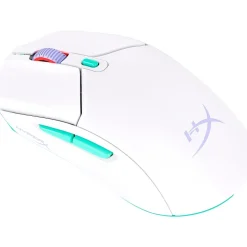 HyperX Pulsefire Haste 2 Core Wireless Optical Gaming Mouse, White (8R2E7AA)