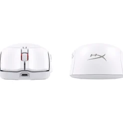 HyperX Pulsefire Haste 2 Wireless Optical Gaming Mouse, White (6N0A9AA)