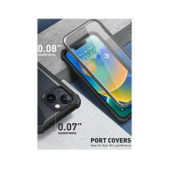 i-Blason Ares Black Case for iPhone 14 Plus (iPhone2022-6.7-Ares-SP-Black)