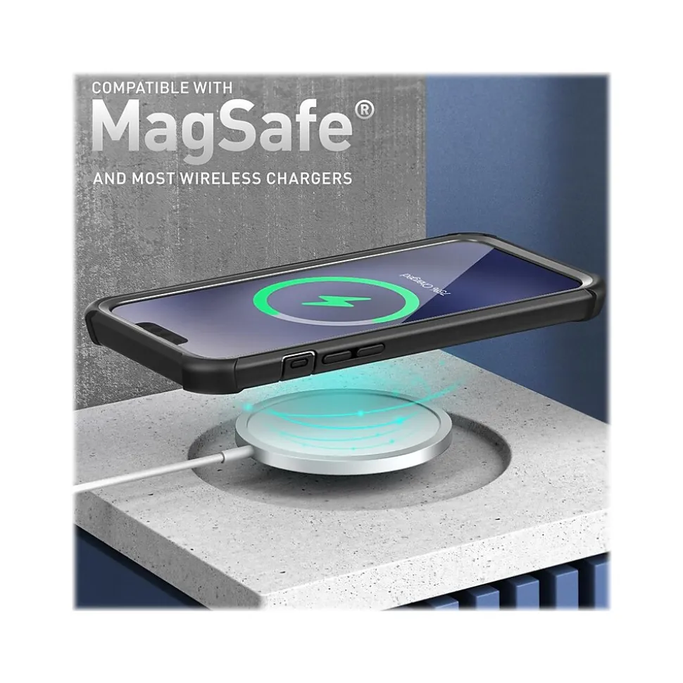 i-Blason Ares Black Snap Case for iPhone 13 (iPhone2021-6.1-Ares-SP-Black)