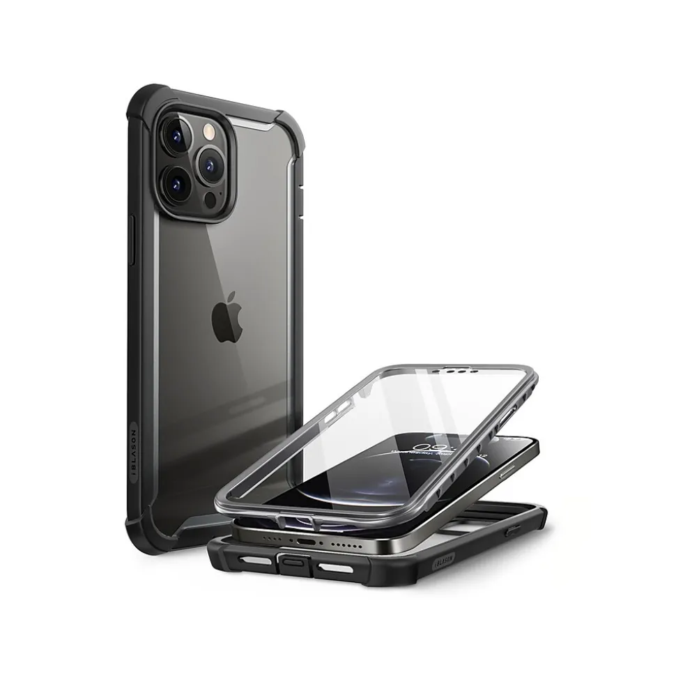 i-Blason Ares Black Snap Case for iPhone 13 Pro Max (iPhone2021-6.7-Ares-SP-Black)