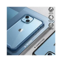 i-Blason Ares Blue Bumper Case for iPhone 13 (iPhone2021-6.1-Ares-SP-Azure)