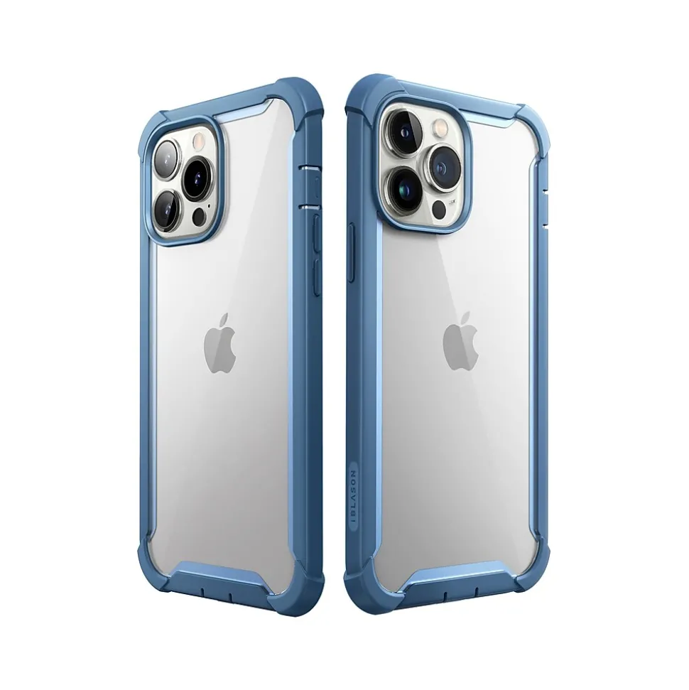 i-Blason Ares Blue Case for iPhone 14 Pro Max (iPhone2022Pro-6.7-Ares-SP-Azure)