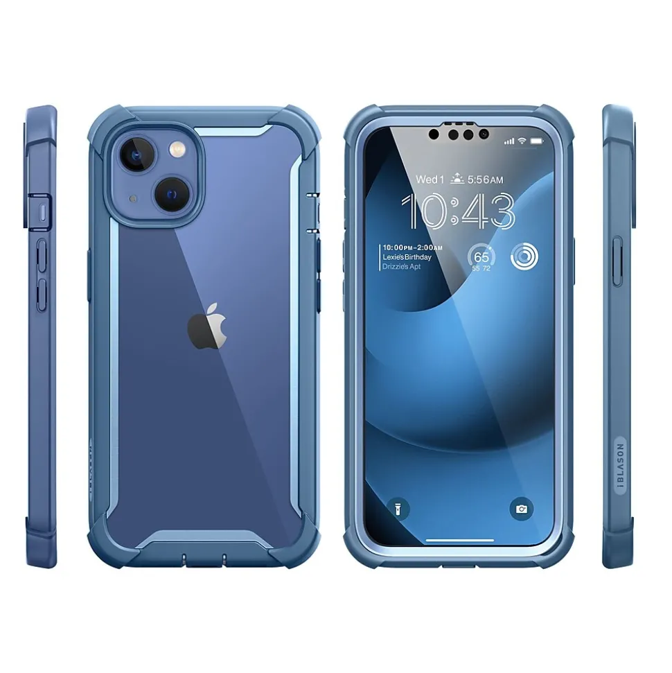 i-Blason Ares Blue Case for iPhone 14 Plus (iPhone2022-6.7-Ares-SP-Azure)
