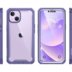 i-Blason Ares Deep Purple Case for iPhone 14 (iPhone2021/22-6.1-Ares-SP-Mauve)