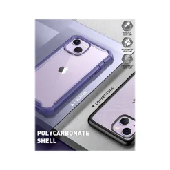 i-Blason Ares Deep Purple Case for iPhone 14 (iPhone2021/22-6.1-Ares-SP-Mauve)