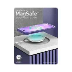 i-Blason Ares Deep Purple Case for iPhone 14 Pro Max (iPhone2022Pro-6.7-Ares-SP-Mauve)