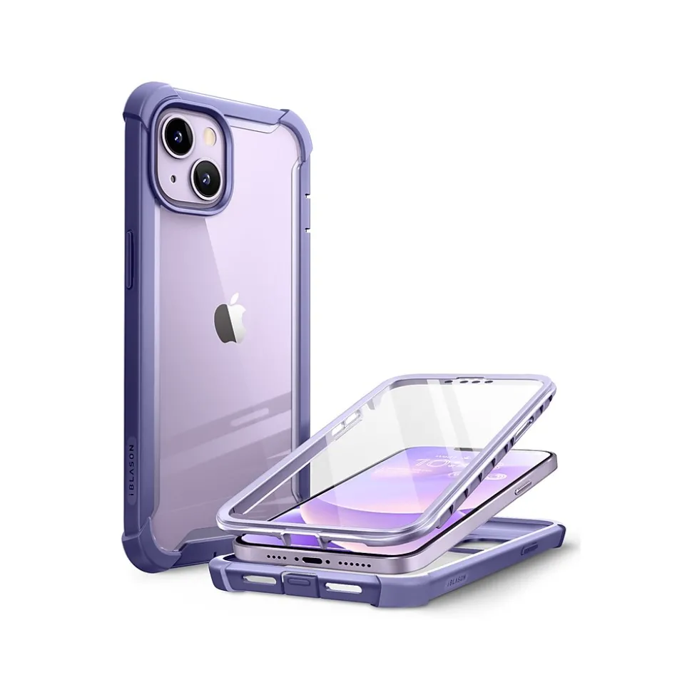 i-Blason Ares Deep Purple Case for iPhone 14 Plus (iPhone2022-6.7-Ares-SP-Mauve)