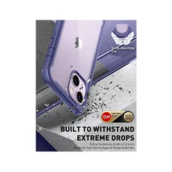 i-Blason Ares Deep Purple Case for iPhone 14 Plus (iPhone2022-6.7-Ares-SP-Mauve)