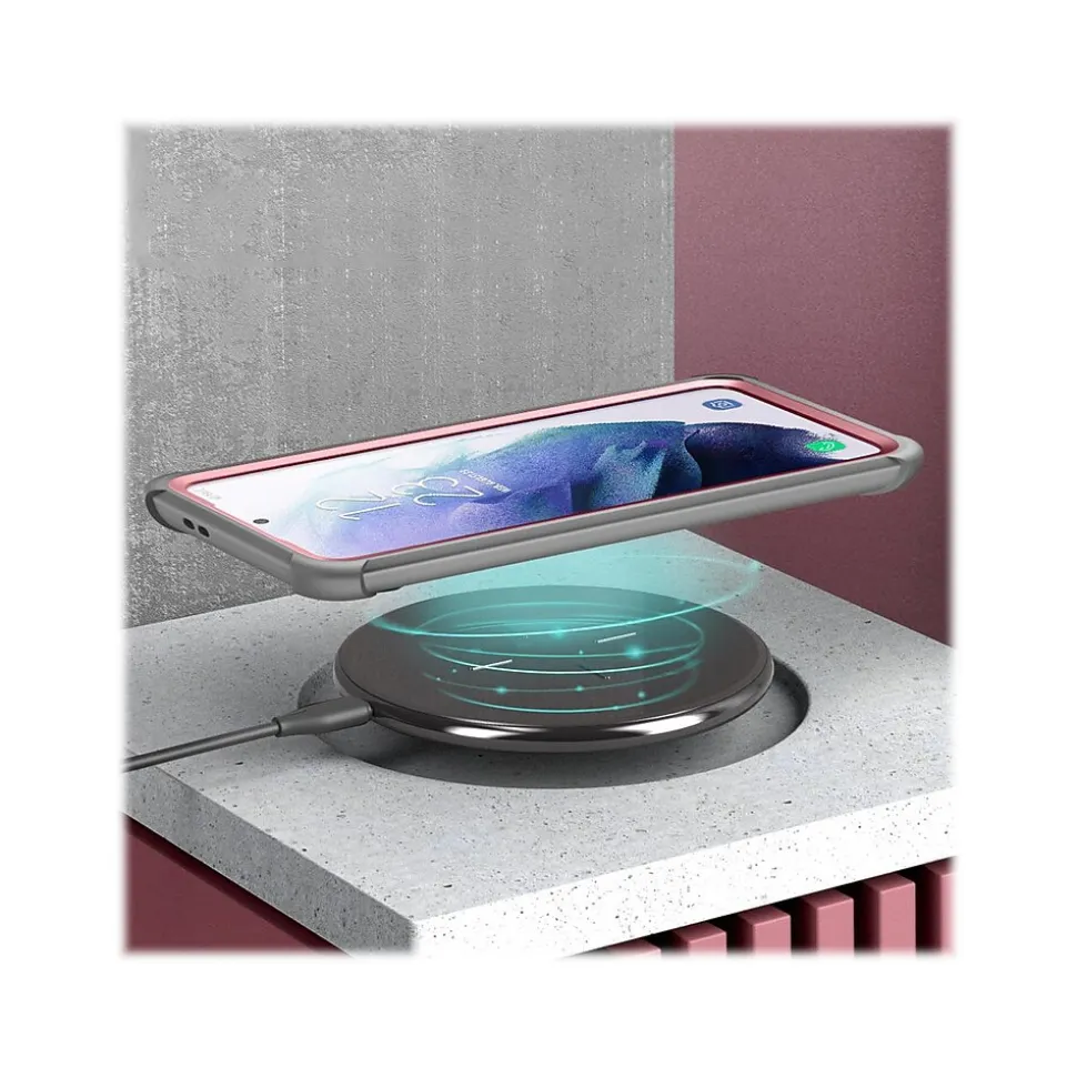 i-Blason Ares Pink Rugged Case for Samsung Galaxy S21 Ultra (Galaxy-S21Ultra-Ares-Pink)