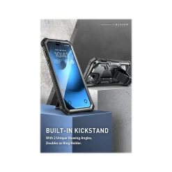 i-Blason Armorbox Black Rugged Case for iPhone 14 Pro (iPhone2022Pro-6.1-Armorbox-SP-Black)