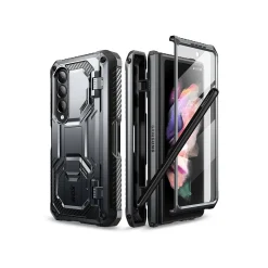 i-Blason Armorbox Black Rugged Case for Samsung Galaxy Z Fold4 (Galaxy2022-ZFold4-5G-Armorbox-SP-Black)