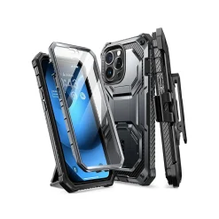 i-Blason ArmorBox Black Rugged Case for iPhone 14 Pro Max (iPhone2022Pro-6.7-Armorbox-SP-Black)