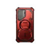 i-Blason ArmorBox MagSafe Rugged Case for Samsung Galaxy S24, Shock Absorbing, Metallic Red (GS24ABSPRD)