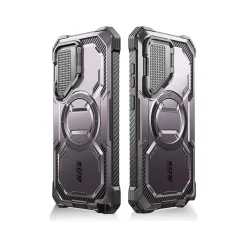 i-Blason Armorbox MagSafe Rugged Case for Samsung Galaxy S24 Ultra, Shock-Absorbing, Purple