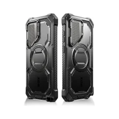 i-Blason Armorbox MagSafe Rugged Case for Samsung Galaxy S24 Ultra, Shock-Absorbing, Black
