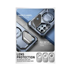 i-Blason ArmorBox MagSafe Rugged Case for Samsung Galaxy S24 Ultra, Metallic Blue (GS24UABSTT)