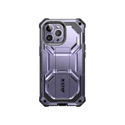 i-Blason ArmorBox Metallic Purple Rugged Case for iPhone 14 Pro (iPhone2022Pro-6.1-Armorbox-SP-Mauve)
