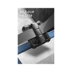 i-Blason Armorbox Metallic Blue Rugged Case for Samsung Galaxy Z Flip4 (Galaxy2022-ZFlip4-5G-Armorbox-Tilt)