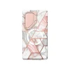 i-Blason Cosmo Cute Marble Pink MagSafe Case for Samsung Galaxy S24 Ultra, Shock-Absorbing