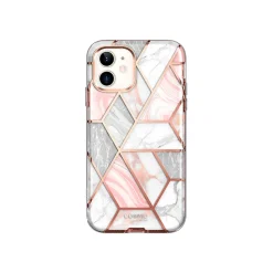 i-Blason Cosmo MagSafe Rugged Case for iPhone 12 mini, Marble Pink (iPhone2020-5.4-Cosmo-SP-Marble)