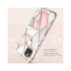 i-Blason Cosmo Marble Pink Case for Google Pixel 5 (GooglePixel5-Cosmo-SP-Marble)