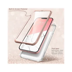 i-Blason Cosmo Marble Pink Snap Case for iPhone 13 (iPhone2021-6.1-Cosmo-SP-Marble)