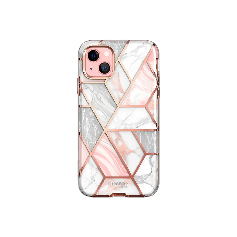 i-Blason Cosmo Marble Pink Snap Case for iPhone 13 mini (iPhone2021-5.4-Cosmo-SP-Marble)