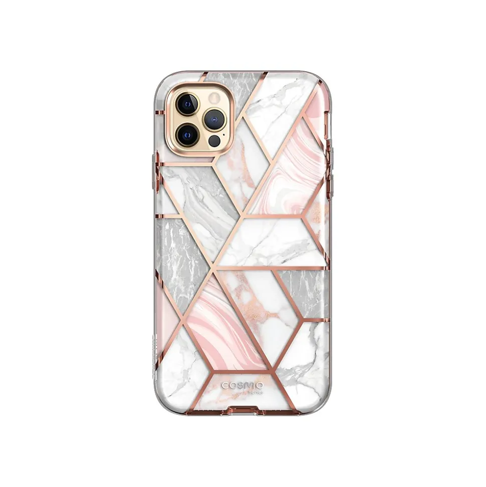 i-Blason Cosmo Marble Pink Case for iPhone 14 Pro Max (iPhone2022Pro-6.7-Cosmo-SP-Marble)