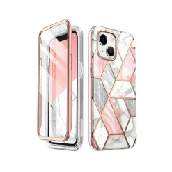 i-Blason Cosmo Marble Pink Case for iPhone 14 Plus (iPhone2022-6.7-Cosmo-SP-Marble)