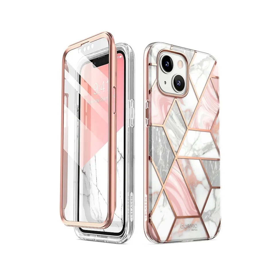 i-Blason Cosmo Marble Pink Case for iPhone 14 Plus (iPhone2022-6.7-Cosmo-SP-Marble)