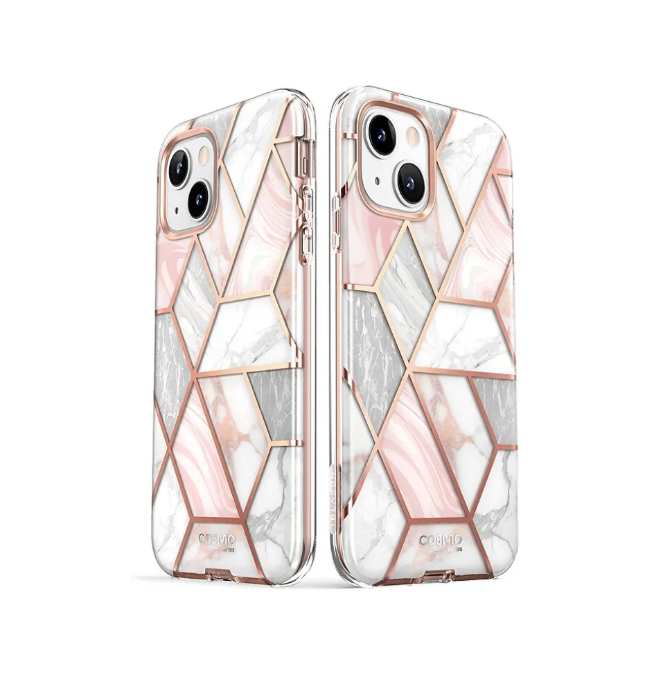 i-Blason Cosmo Marble Pink Case for iPhone 14 Plus (iPhone2022-6.7-Cosmo-SP-Marble)