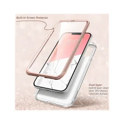 i-Blason Cosmo Marble Pink Case for iPhone 14 Plus (iPhone2022-6.7-Cosmo-SP-Marble)