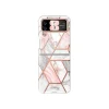i-Blason Cosmo Marble Pink Snap Case for Samsung Galaxy Z Flip4 (Galaxy2022-ZFlip4-5G-Cosmo-Marble)