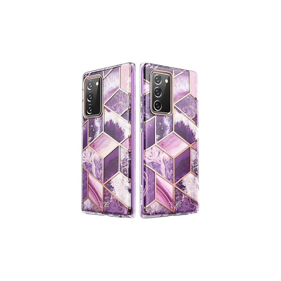 i-Blason Cosmo Marble Purple Case for Samsung Galaxy Note20 (Galaxy-Note20-Cosmo-Ameth)
