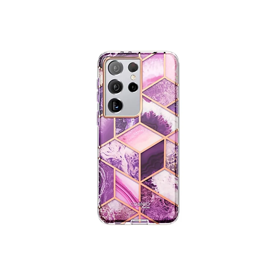 i-Blason Cosmo Marble Purple Case for Samsung Galaxy S21 Ultra (Galaxy-S21Ultra-Cosmo-Ameth)