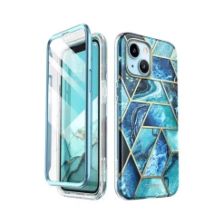 i-Blason Cosmo Ocean Blue Snap Case for iPhone 13 (iPhone2021-6.1-Cosmo-SP-Ocean)