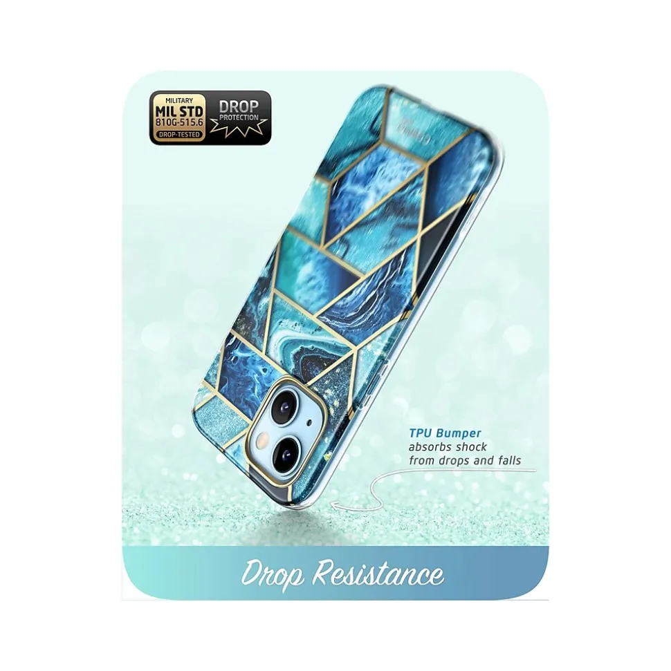 i-Blason Cosmo Ocean Blue Snap Case for iPhone 13 (iPhone2021-6.1-Cosmo-SP-Ocean)