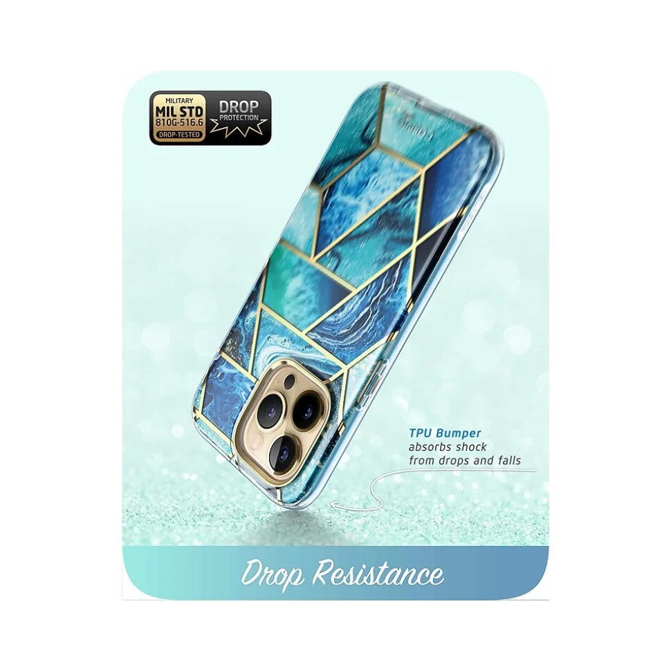 i-Blason Cosmo Ocean Blue Case for iPhone 14 Pro Max (iPhone2022Pro-6.7-Cosmo-SP-Ocean)