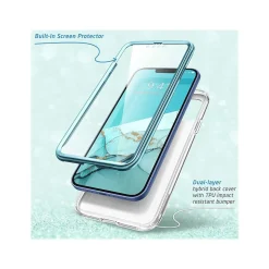 i-Blason Cosmo Ocean Blue Case for iPhone 14 Plus (iPhone2022-6.7-Cosmo-SP-Ocean)