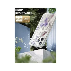 i-Blason Halo Bouquet Purple Snap Case for iPhone 13 Pro Max (iPhone2021-6.7-Halo-N)