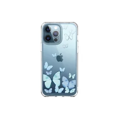 i-Blason Halo Butterfly Blue Snap Case for iPhone 13 Pro Max (iPhone2021-6.7-Halo-F)